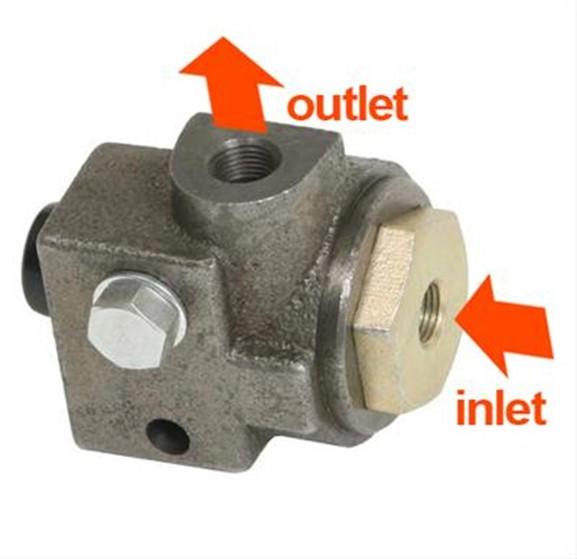 1967-69 GM A/F/X Body Disc Brake Proportioning Valve