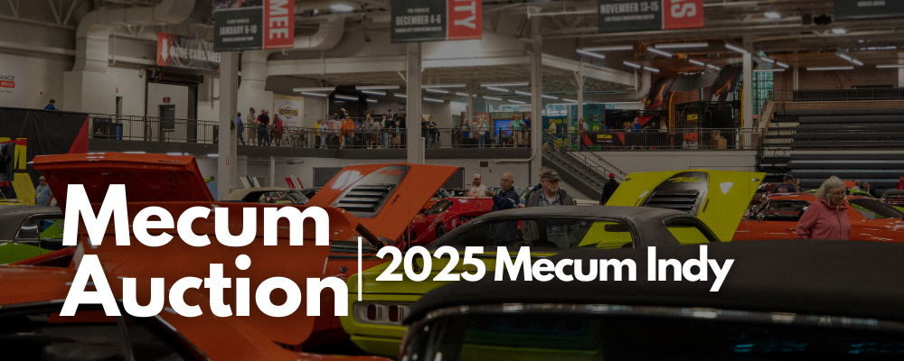 Mecum Indy 2025 Banner